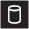 icon for hard drive indicator