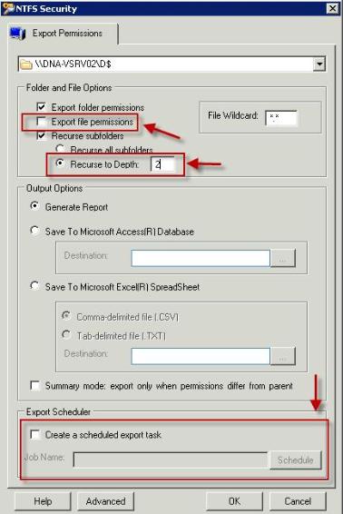 ntfs report