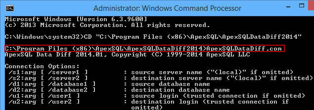 Entering the filename and extension, ApexSQLDataDiff.com