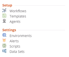 Figure 1: Directory Sync Setup and Settings Menu