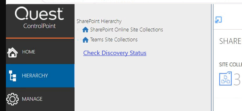 CPO Check Discovery Status