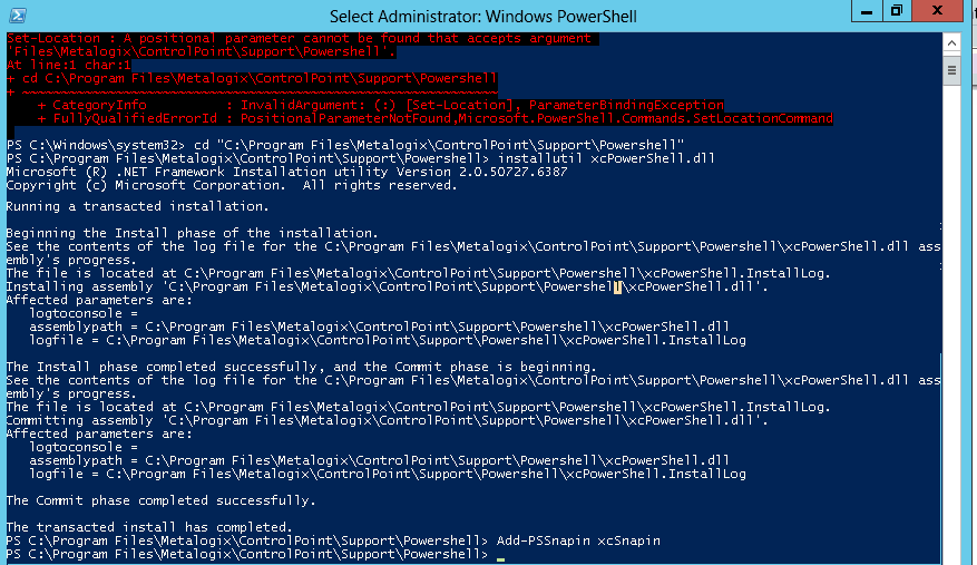 PowerShell Loaded Cmdlets