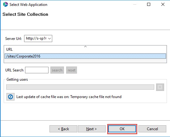 Connecting to SharePoint Site Collections2