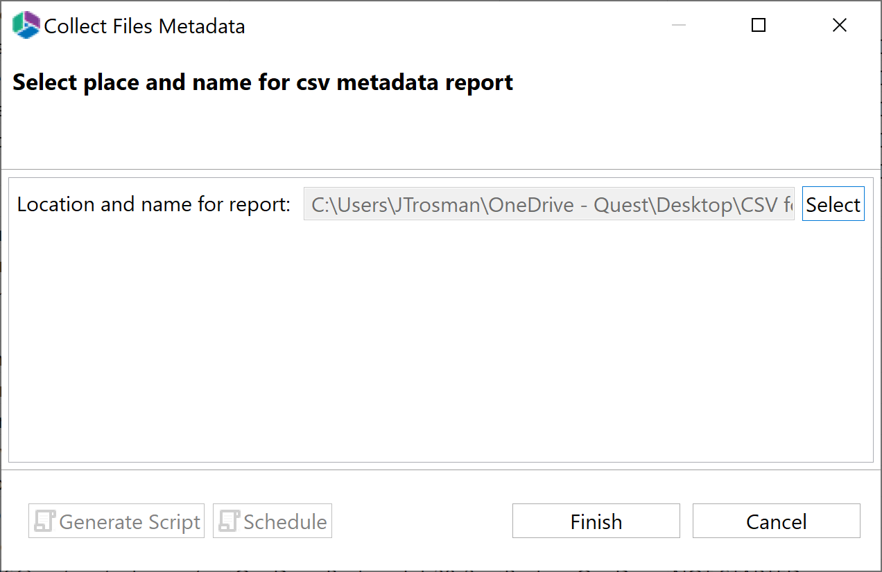 Collect Files Metadata 2
