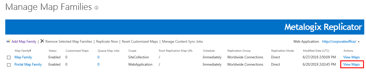 schedule sync job MM 2