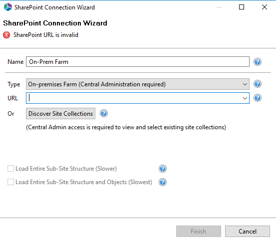 Connecting to SharePoint On-Prem1