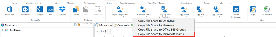 copy fileshare to microsoft teams 0001
