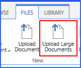 large file upload 2013