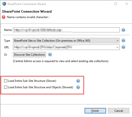 Connecting to SharePoint Site Collections3
