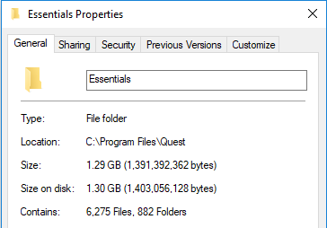 Clean Essentials Folder 1