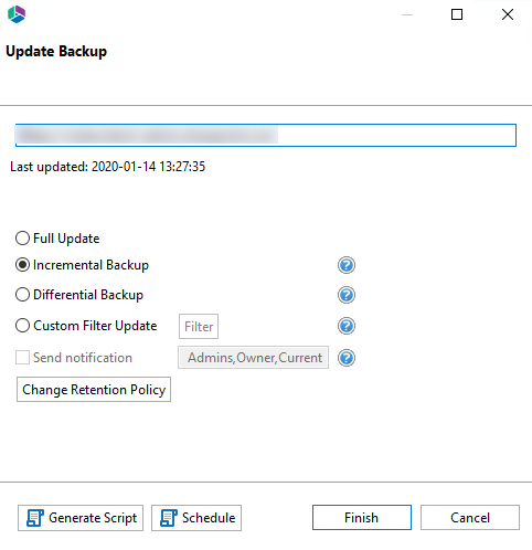 updating classing spo backup 2