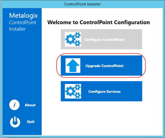 CP Installer UPGRADE