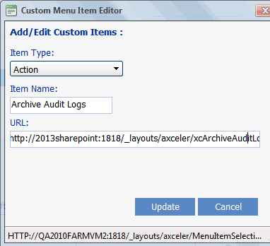 Manage Farm List Menu Item