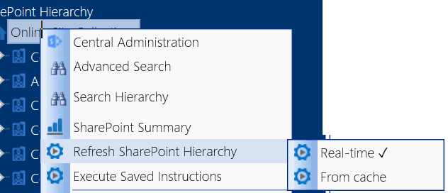 Refresh Farm Hierarchy CPO