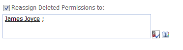 Delete User Permissions REPLICATE