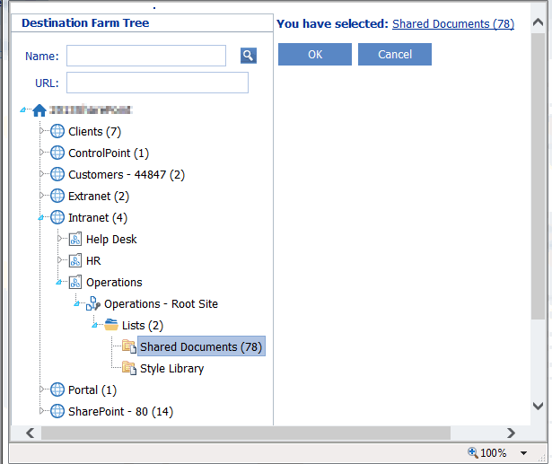 Schedule SELECT LIB