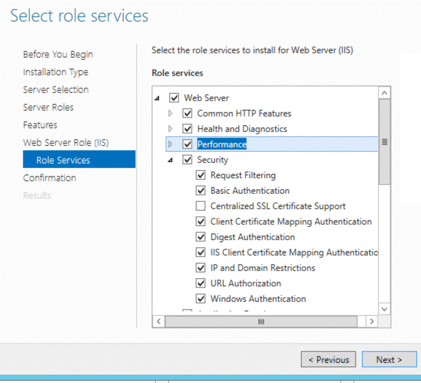 IIS Web Server Performance