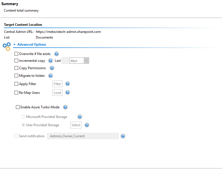 fileshare to onedrive advanced options 1