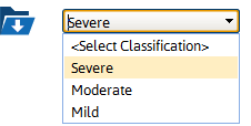 Severity Level Dropdown