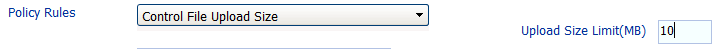 CP Policy FILE SIZE