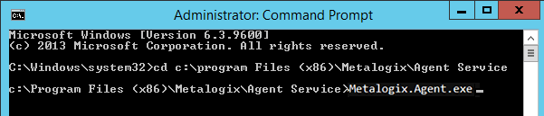 Command Prompt Agent Service