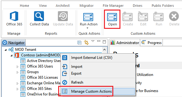 CustomAction-Open-ManageCustomActions