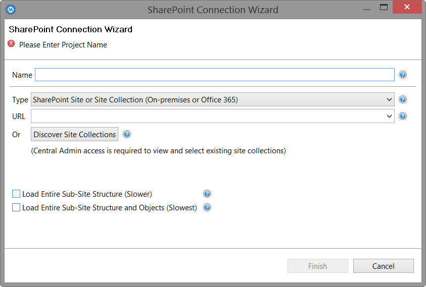 Connect to SharePoint 2