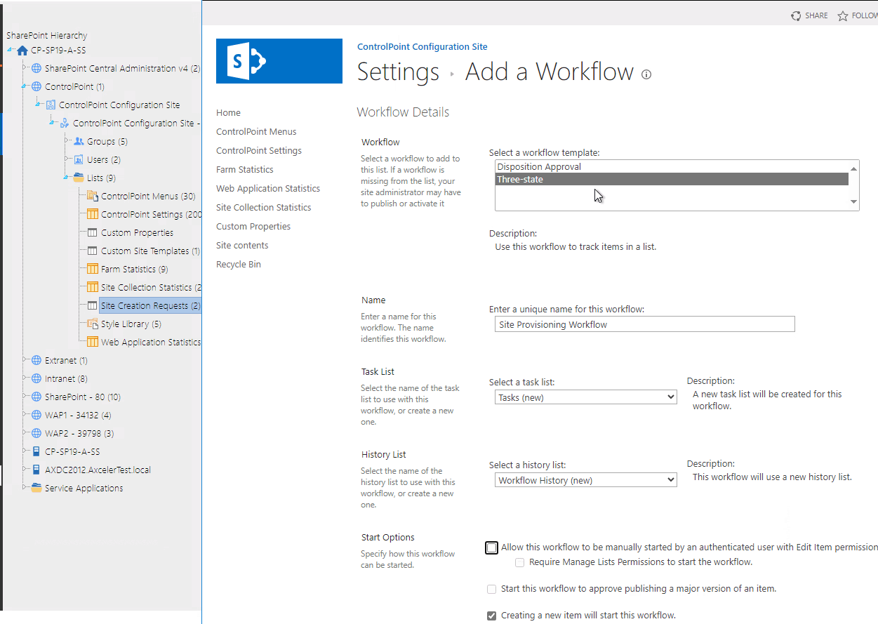 SP Approval Workflow