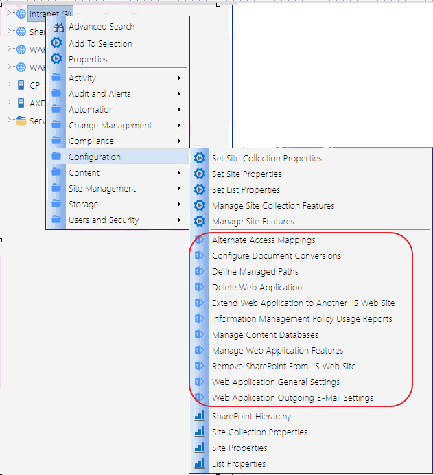 Web App Config Folder