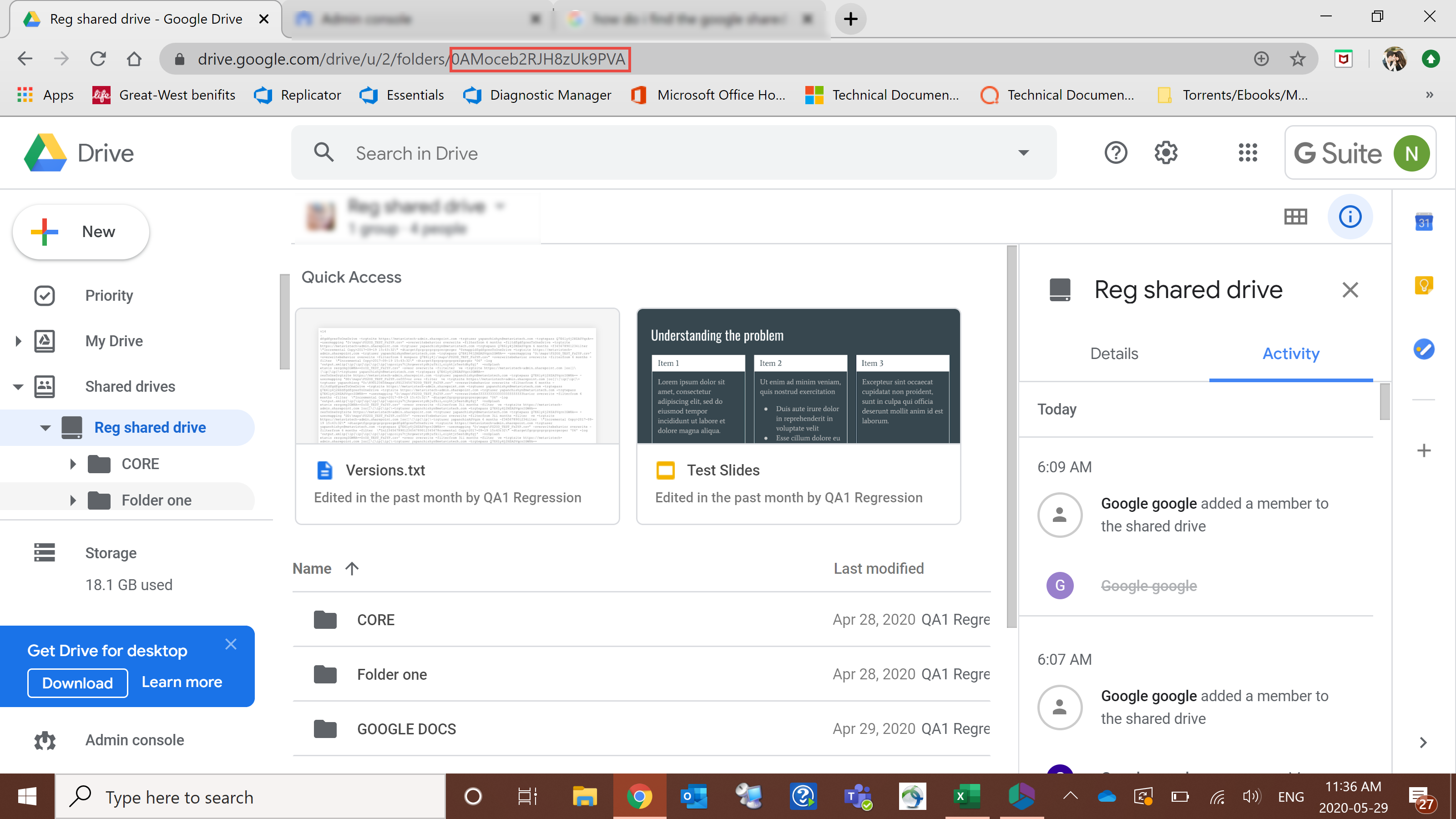 Google Shared Drive Manual Mapping 1