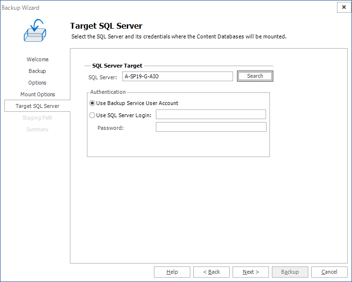 Backup_Restore_Wizard_05_Target_SQL_Server