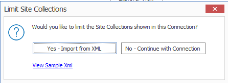 Load xml ON PREM