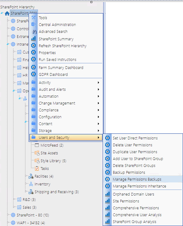 Evaluation Guide RESTORE PERMS