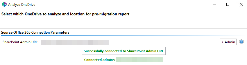 Analyze OneDrive 2