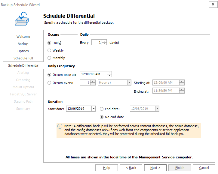 Backup_Restore_Scheduler_05_Schedule_Differential