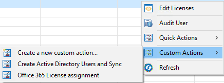 Administrator Quick and Custom Actions12