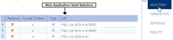 Selection List WAP