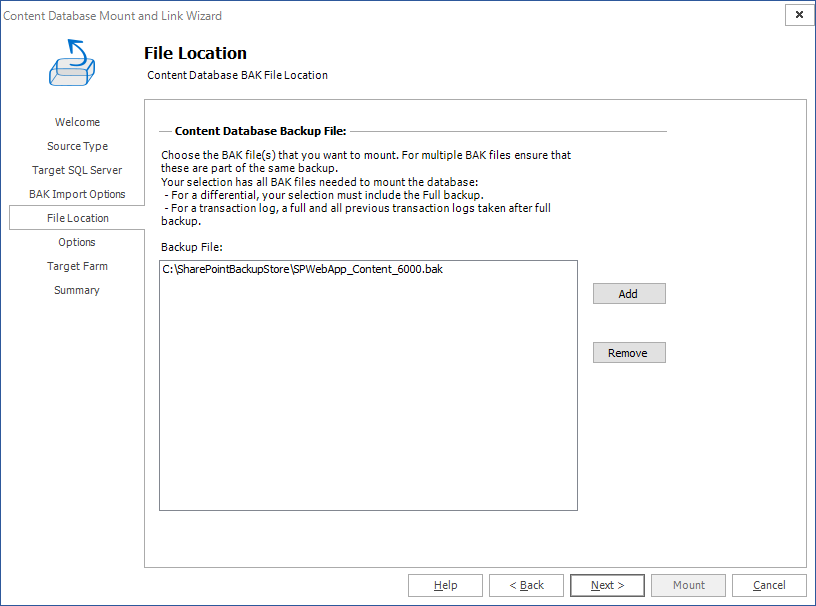 Granular_Restore_Wizard_51_File_Location