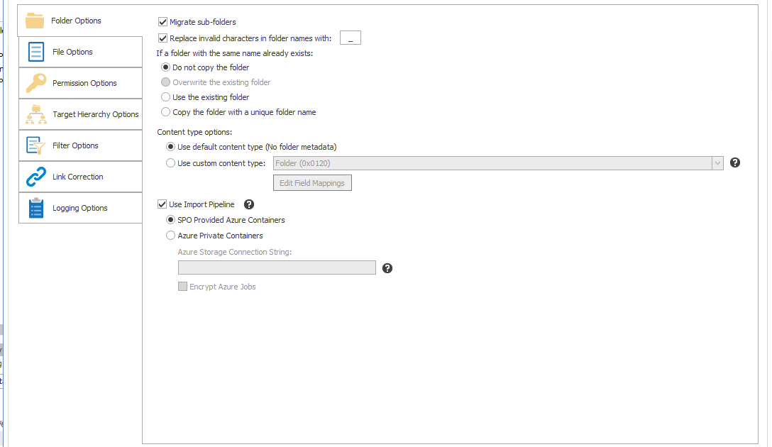 FS Folder Options