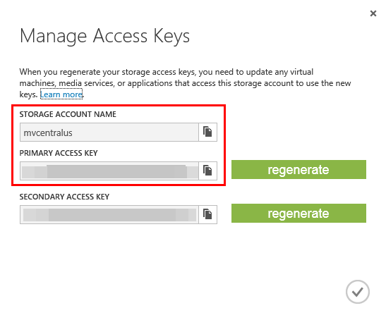 AzureTurbo-AccessKeys