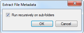 FS Extract File Metadata