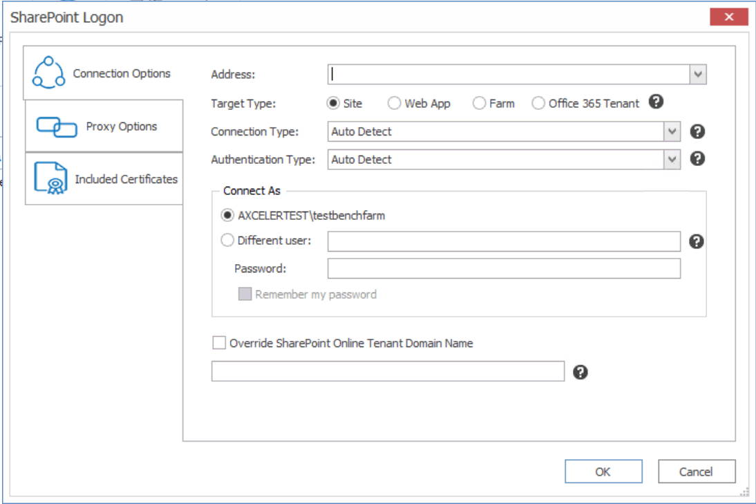 Connect to SharePoint