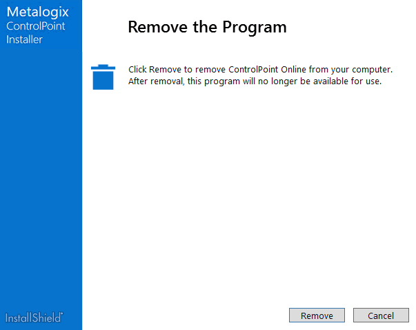 CP Online Install REMOVE