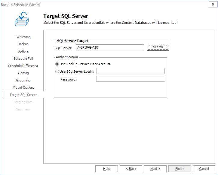 Backup_Restore_Scheduler_09_Target_SQL_Server