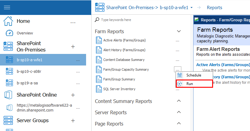 Reports new 3