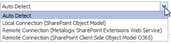 Connection Types SPO