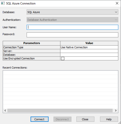 erwin SQL Azure Authentication (4270702)