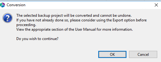 backup project conversion3
