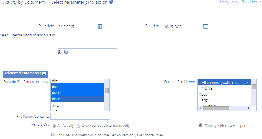 Evaluation Guide ACTIVITY by DOC