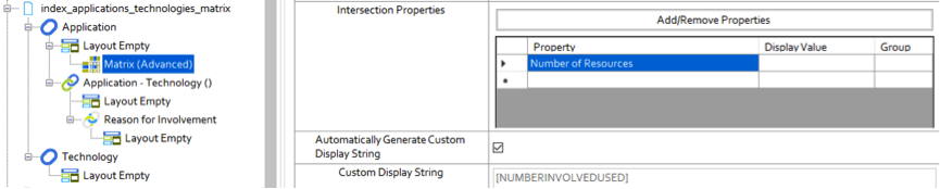 Filtered Application Properties